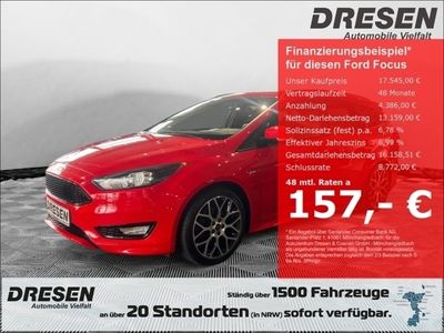 gebraucht Ford Focus Turnier 1.5 ST-Line Navi Mehrzonenklima Business-Pak Winter-Pak Apple CarPlay Android Auto