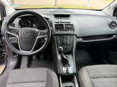 Gebraucht Opel Meriva 103 PS (75 kW) 2011 Schwarz Van / Kleinbus