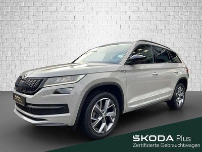 Grau Gebraucht 2021 Skoda Kodiaq SportLine SUV | 25.980 € (Fairer Preis)