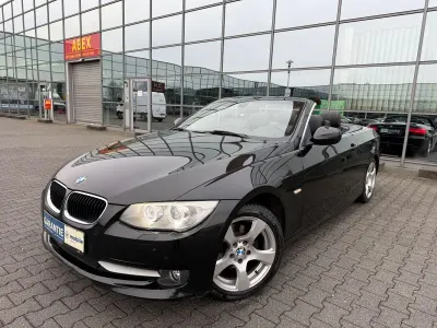 Begagnad BMW 320 Cabriolet Comfort Edition 170 HK (125 kW) 2011 Svart Cab