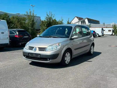 Gebraucht Renault Scénic II Avantage 110 PS (80 kW) 2005 Grau Van / Kleinbus