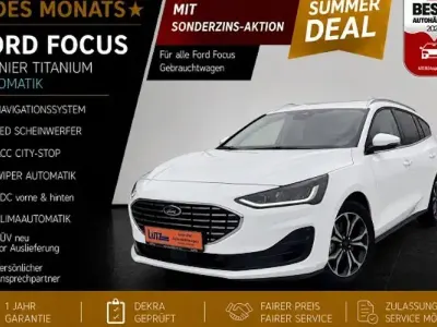 Gebraucht Ford Focus Titanium 155 PS (114 kW) 2025 Frostweiß Kombi