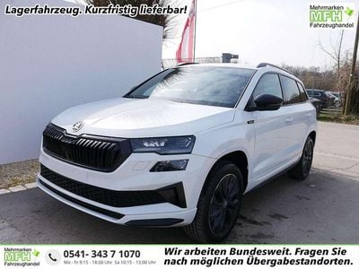 Neu Skoda Karoq SportLine 190 PS (139 kW) 2026 Moonweiß perleffekt SUV