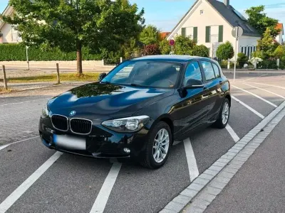 Gebraucht BMW 116 109 PS (80 kW) 2015 Schwarz Kleinwagen