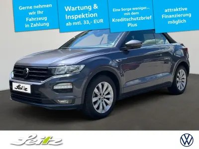 Gebraucht VW T-Roc Cabriolet R-line 150 PS (110 kW) 2021 Grau Cabrio