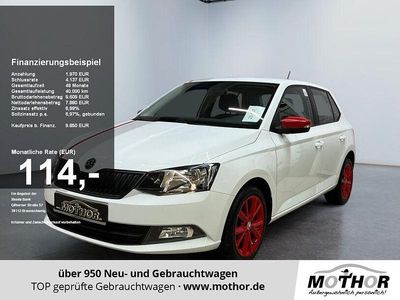 Weiß Gebraucht 2017 Skoda Fabia Kleinwagen | 9.188 € (Fairer Preis)