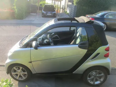 Gebraucht Smart ForTwo Cabrio 71 PS (52 kW) 2009 Silber Cabrio