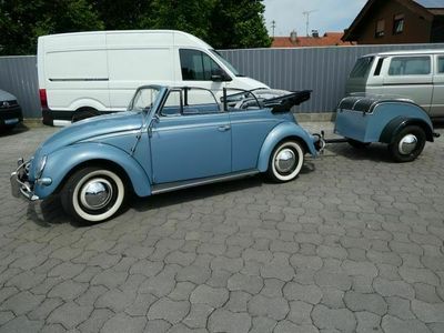 gebraucht VW Käfer Cabrio mit Westfalia ANHÄNGER