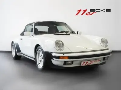 Gebraucht Porsche 911 218 PS (160 kW) 1985 Grandprix weiss Coupé