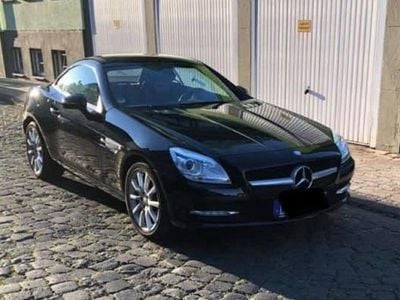 Usata Mercedes SLK200 184 CV (135 kW) 2012 Nero Cabrio