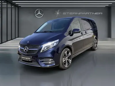 Gebraucht Mercedes V220 AMG 163 PS (119 kW) 2018 Cavansitblau metallic Van / Kleinbus