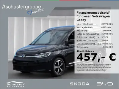 Gebraucht VW Caddy Style 150 PS (110 kW) 2025 Schwarz Van / Kleinbus