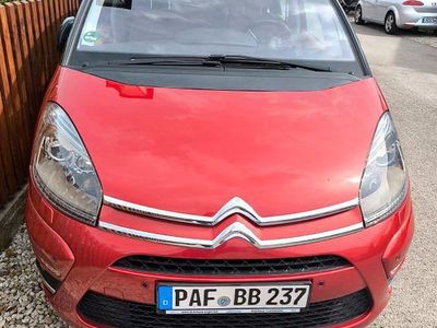 Gebraucht Citroën C4 Picasso Exclusive 111 PS (81 kW) 2012 Rot Van / Kleinbus