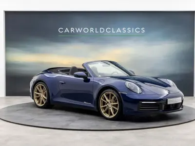 Gebraucht Porsche 911 Carrera Cabriolet 385 PS (283 kW) 2020 Blau Cabrio