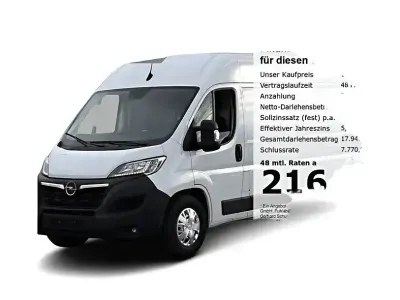 Gebraucht Opel Movano 2022 Weiss Van