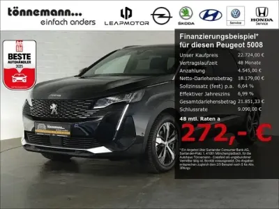 Gebraucht Peugeot 5008 Allure 131 PS (96 kW) 2023 Schwarz SUV