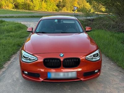 Usata BMW 116 116 CV (85 kW) 2014 Arancione Utilitaria