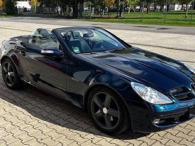 Second-hand Mercedes SLK280 231 CP (169 kW) 2008 Albastru Cabrio