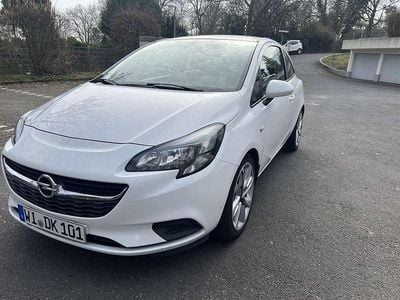 Gebraucht Opel Corsa Edition 90 PS (66 kW) 2015 Weiß Kleinwagen