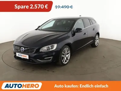 Gebraucht Volvo V60 Summum 190 PS (139 kW) 2016 Blau Kombi