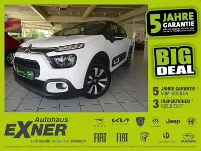 Gebraucht Citroën C3 PureTech 83 PS (61 kW) 2023 Weiss / dach schwarz Kleinwagen