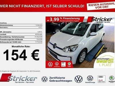 Gebraucht VW e-up! Move 61 kW (83 PS) 2020 Pure white Kleinwagen