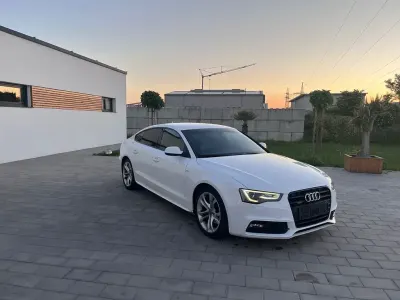 Gebraucht Audi A5 Sportback Sport 190 PS (139 kW) 2014 Weiß Kleinwagen
