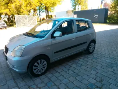 Gebraucht Kia Picanto 60 PS (44 kW) 2005 Silber Kleinwagen
