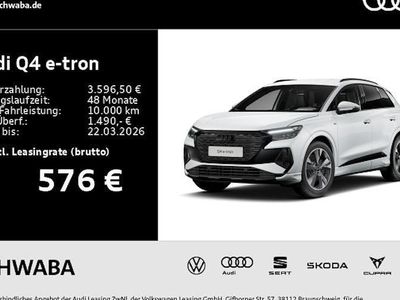 Neu Audi Q4 e-tron Ambiente 210 kW (286 PS) 2026 Weiß SUV