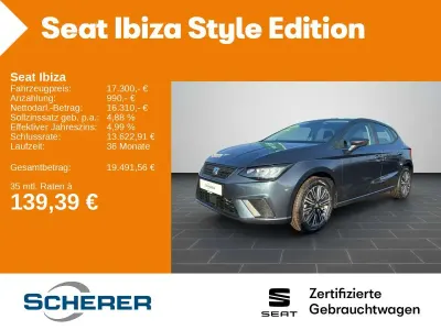 Second-hand Seat Ibiza Style 116 CP (85 kW) 2024 Gri Hatchback