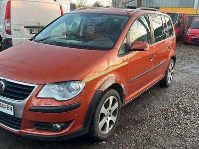 Gebraucht VW Touran Cross 140 PS (102 kW) 2007 Rot Van / Kleinbus