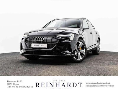 Gebraucht Audi e-tron Sportback S-Line 300 kW (408 PS) 2022 Mythosschwarz metallic SUV
