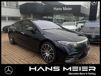Gebraucht Mercedes EQS450+ AMG line 244 kW (333 PS) 2023 Blau Limousine