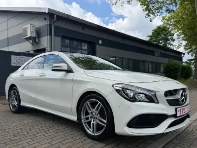 Gebraucht Mercedes CLA220 AMG line 184 PS (135 kW) 2018 Weiß Limousine