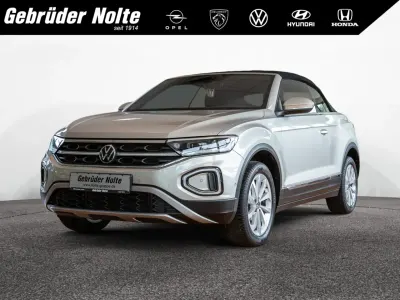 Gebraucht VW T-Roc Cabriolet Style 110 PS (80 kW) 2022 Silber Cabrio