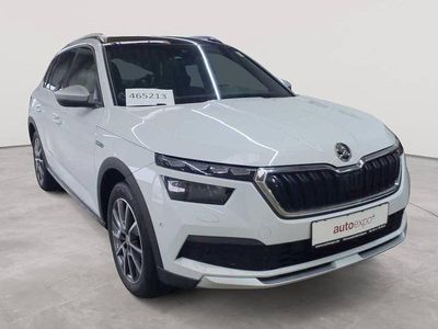 Gebraucht Skoda Kamiq ScoutLine 90 PS (66 kW) 2021 Moonweiß perleffekt SUV