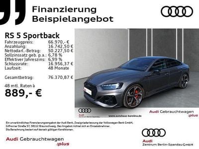 Gebraucht Audi RS5 Sportback Ambiente 450 PS (330 kW) 2023 Grau Limousine
