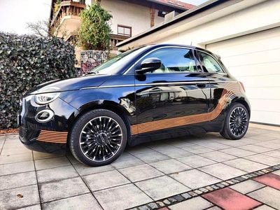 Usata Fiat 500e La Prima 86 kW (118 CV) 2021 Nero Utilitaria