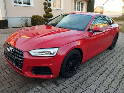 Używany Audi A5 Sportback Sport 190 KM (139 kW) 2020 Czerwony Hatchback