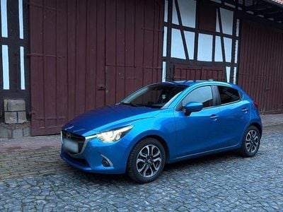 Gebraucht Mazda 2 Kizoku 90 PS (66 kW) 2017 Blau Kleinwagen