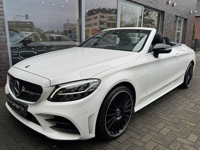 Gebraucht Mercedes C220 AMG line 194 PS (142 kW) 2019 Weiß Cabrio