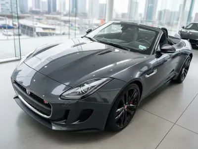 Usata Jaguar F-Type S 381 CV (280 kW) 2015 Grigio Cabrio