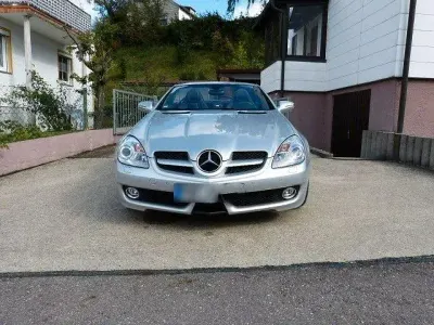 Gebraucht Mercedes SLK200 184 PS (135 kW) 2009 Silber Cabrio