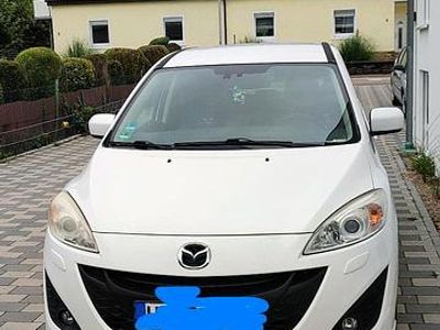 Gebraucht Mazda 5 150 PS (110 kW) 2012 Weiß Van / Kleinbus