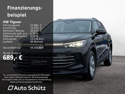 Neu VW Tiguan Elegance 150 PS (110 kW) 2026 Schwarz SUV