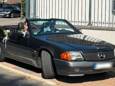 Gebraucht Mercedes SL500 326 PS (239 kW) 1992 Grau Cabrio