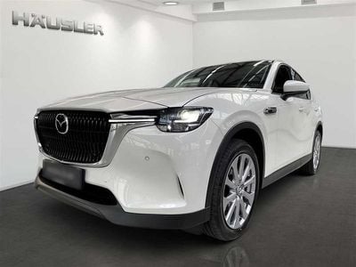Gebraucht Mazda CX-60 Exclusive-Line 200 PS (147 kW) 2023 Rhodium white metallic SUV