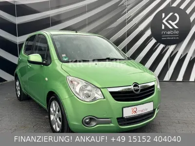Używany Opel Agila Edition 86 KM (63 kW) 2010 Zielony Hatchback