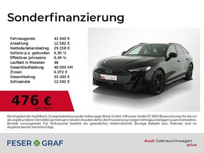 Gebraucht Audi A5 S-Line 150 PS (110 kW) 2025 Mythosschwarz metallic Kombi