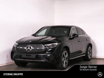 Gebraucht Mercedes GLC300 AMG Line Premium Plus 258 PS (189 kW) 2024 Lack obsidianschwarz Coupé
